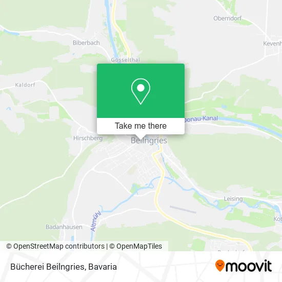 Bücherei Beilngries map