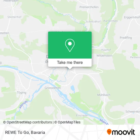 Карта REWE To Go