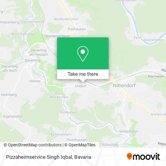 Pizzaheimservice Singh Iqbal map