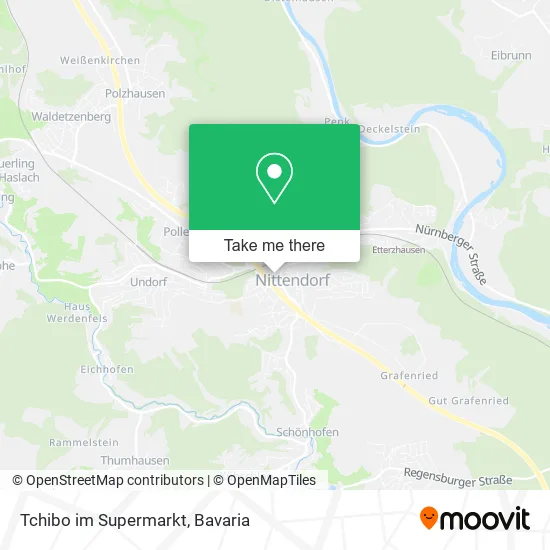 Карта Tchibo im Supermarkt