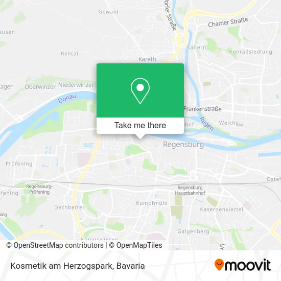 Карта Kosmetik am Herzogspark