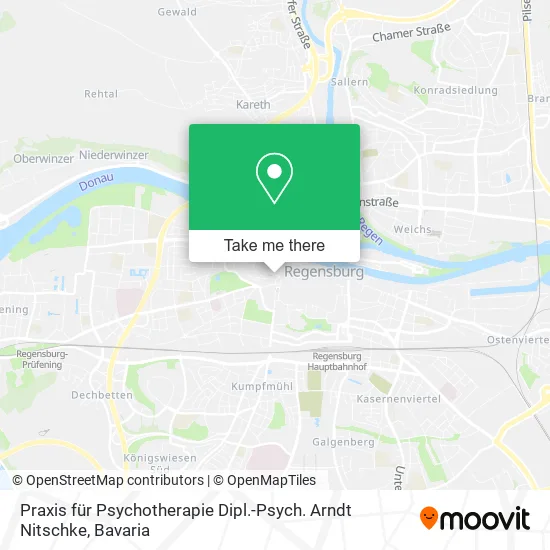 Карта Praxis für Psychotherapie Dipl.-Psych. Arndt Nitschke