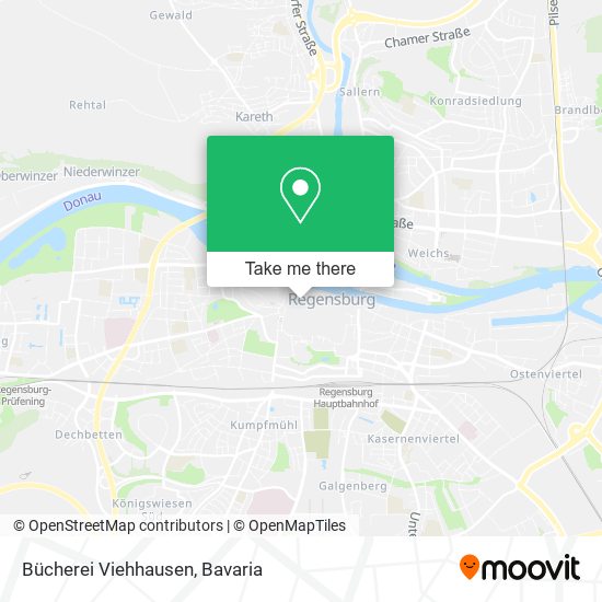 Bücherei Viehhausen map
