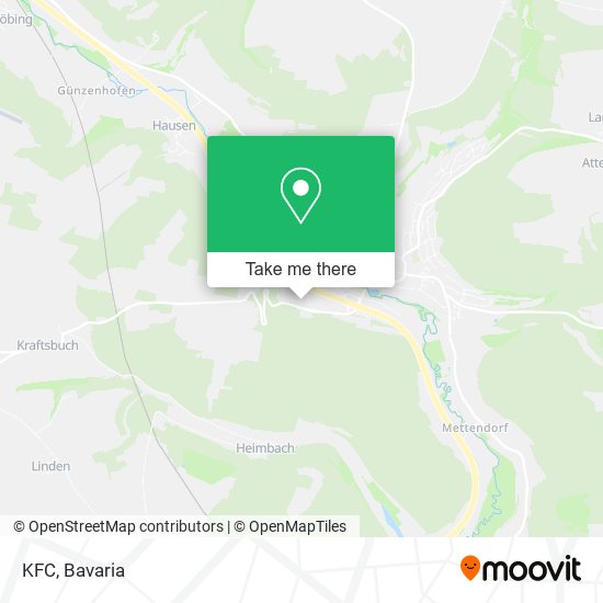 KFC map