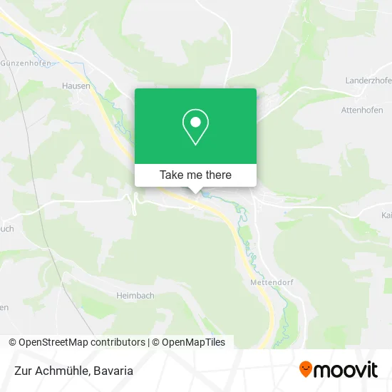 Карта Zur Achmühle