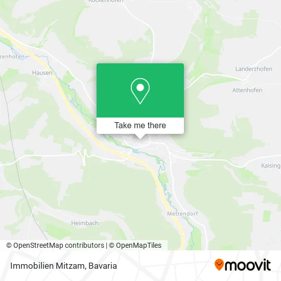 Карта Immobilien Mitzam