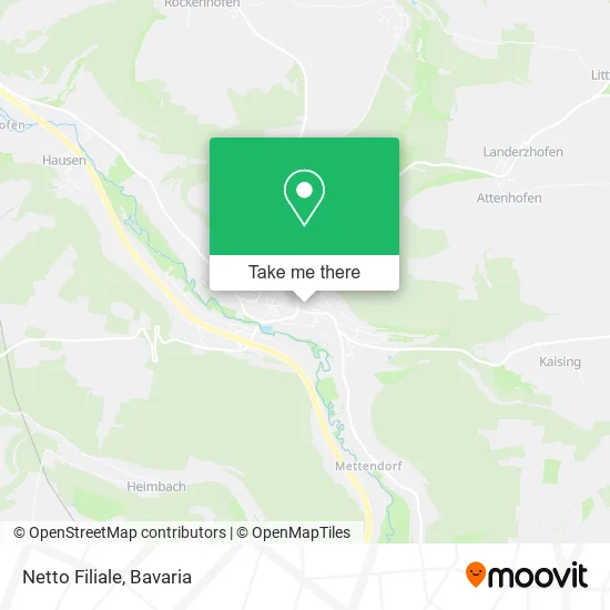 Карта Netto Filiale