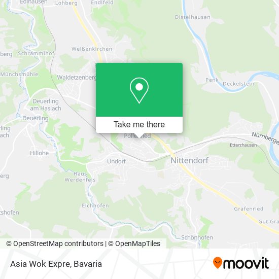 Asia Wok Expre map