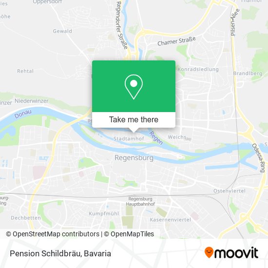 Pension Schildbräu map