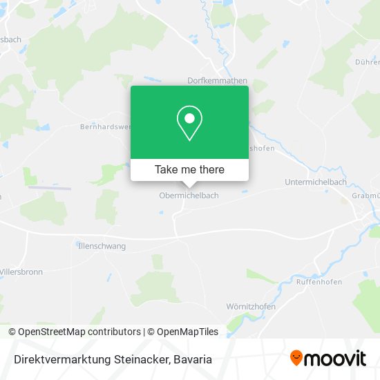Direktvermarktung Steinacker map