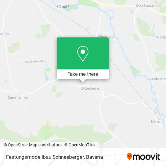 Festungsmodellbau Schneeberger map