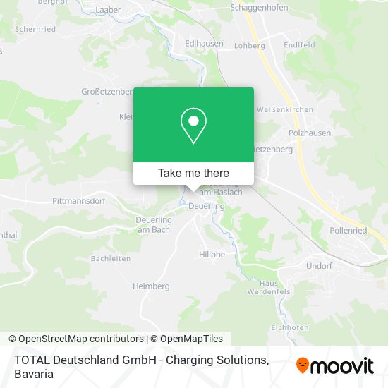 Карта TOTAL Deutschland GmbH - Charging Solutions