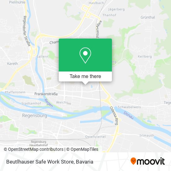 Beutlhauser Safe Work Store map