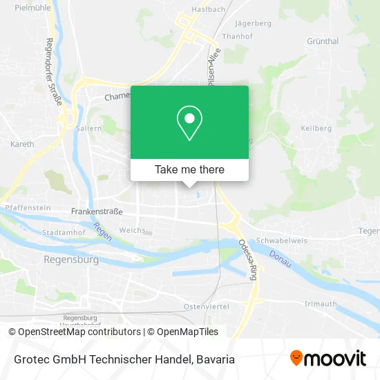 Карта Grotec GmbH Technischer Handel