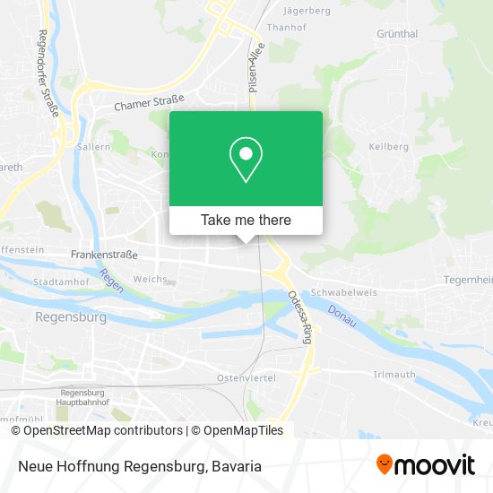 Neue Hoffnung Regensburg map