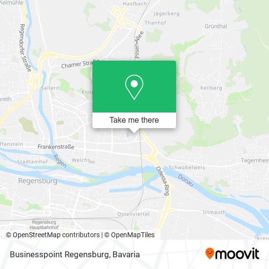 Businesspoint Regensburg map