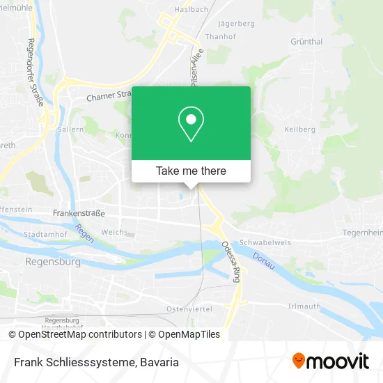 Карта Frank Schliesssysteme