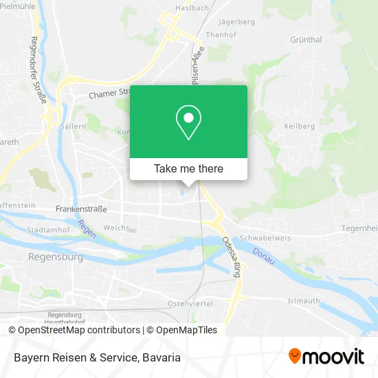Карта Bayern Reisen & Service