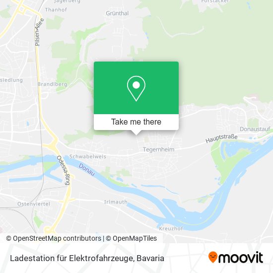 Ladestation für Elektrofahrzeuge map
