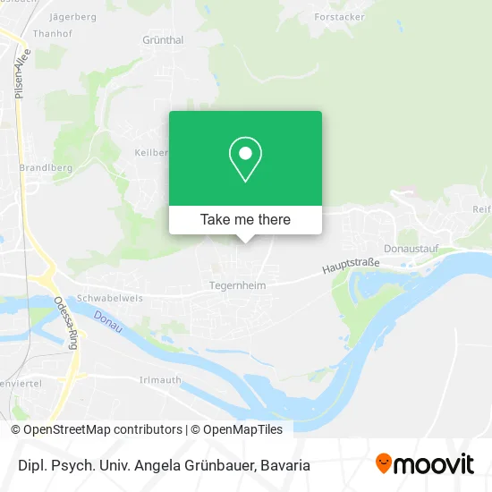 Карта Dipl. Psych. Univ. Angela Grünbauer