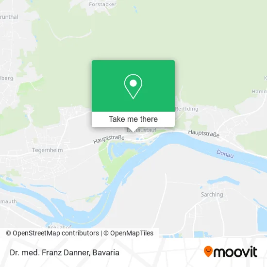 Карта Dr. med. Franz Danner