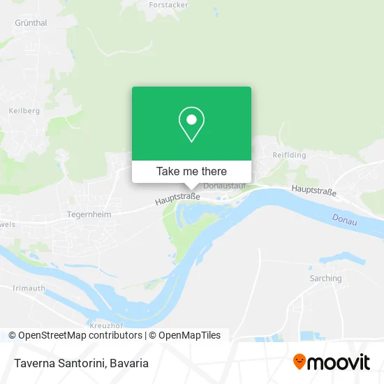 Карта Taverna Santorini