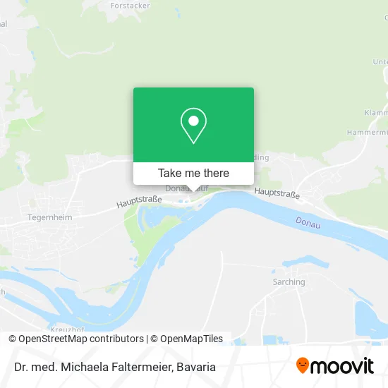 Карта Dr. med. Michaela Faltermeier