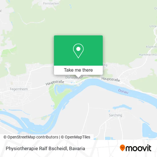 Карта Physiotherapie Ralf Bscheidl