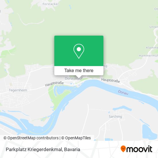 Parkplatz Kriegerdenkmal map