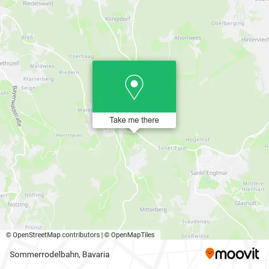 Карта Sommerrodelbahn