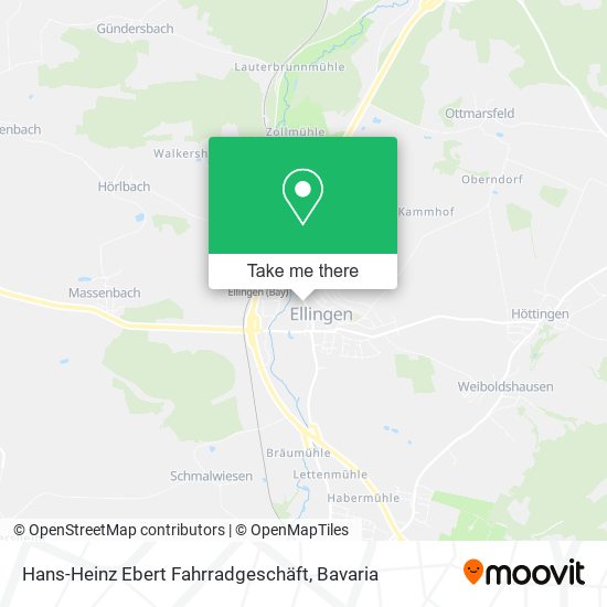 Hans-Heinz Ebert Fahrradgeschäft map