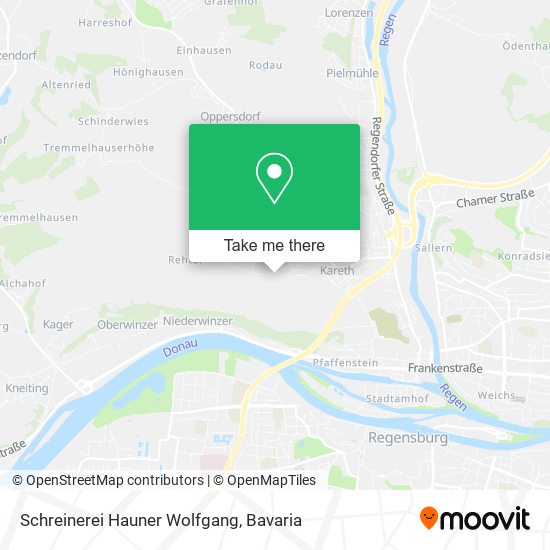 Schreinerei Hauner Wolfgang map