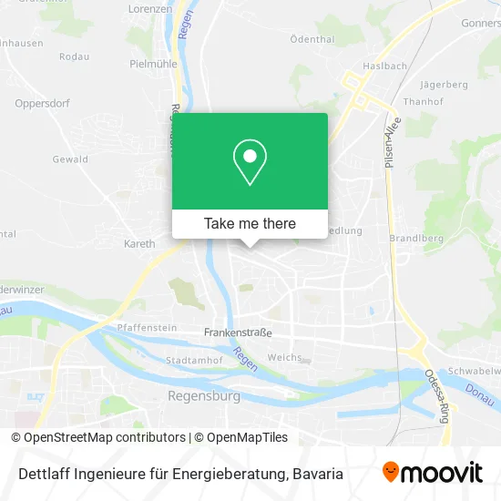 Карта Dettlaff Ingenieure für Energieberatung