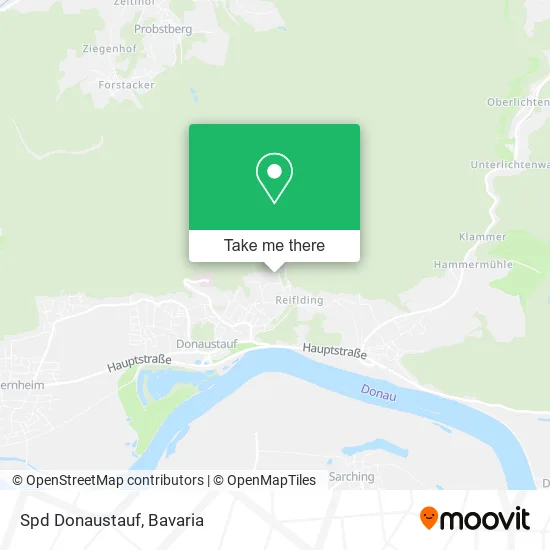 Карта Spd Donaustauf