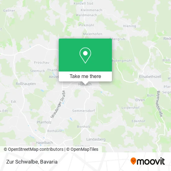 Карта Zur Schwalbe