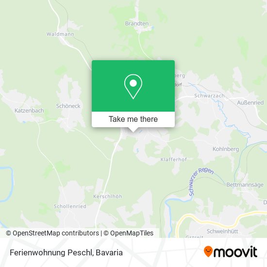 Ferienwohnung Peschl map