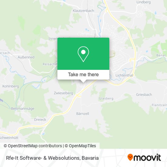 Rfe-It Software- & Websolutions map