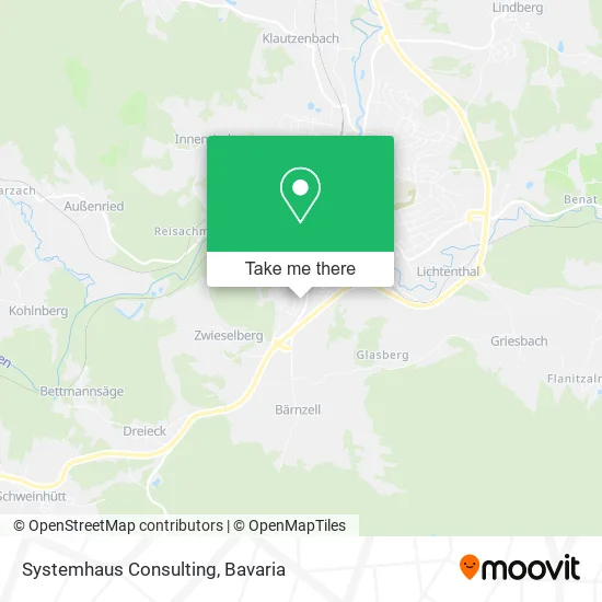 Карта Systemhaus Consulting