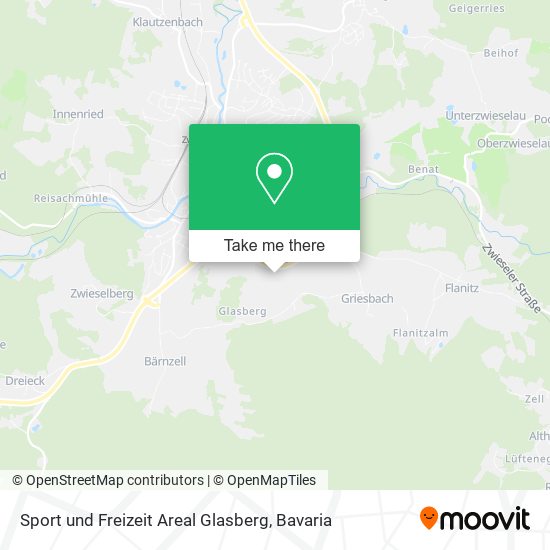 Sport und Freizeit Areal Glasberg map