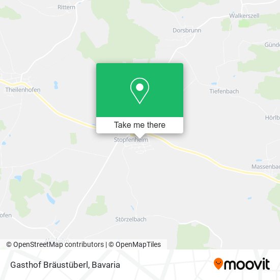 Gasthof Bräustüberl map