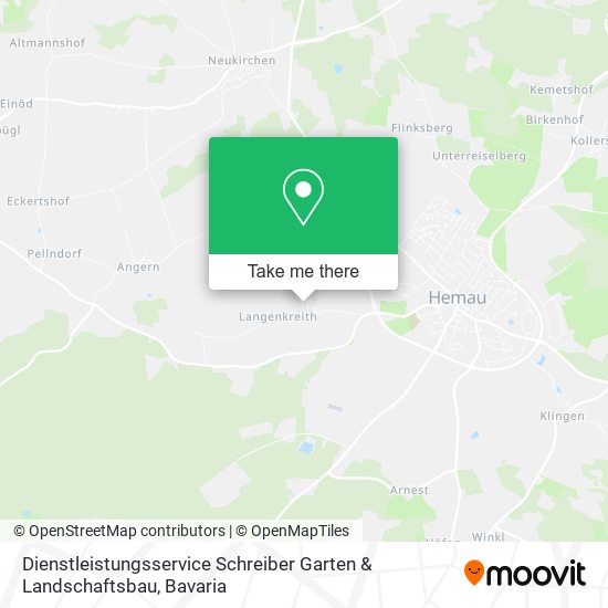 Dienstleistungsservice Schreiber Garten & Landschaftsbau map