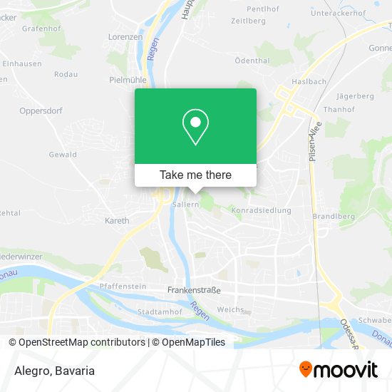 Карта Alegro