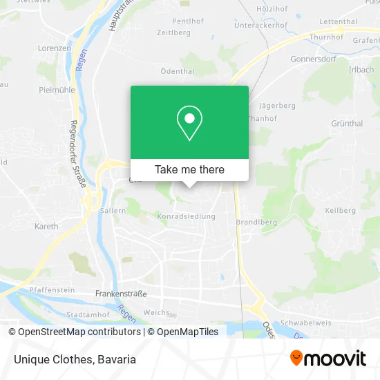 Карта Unique Clothes