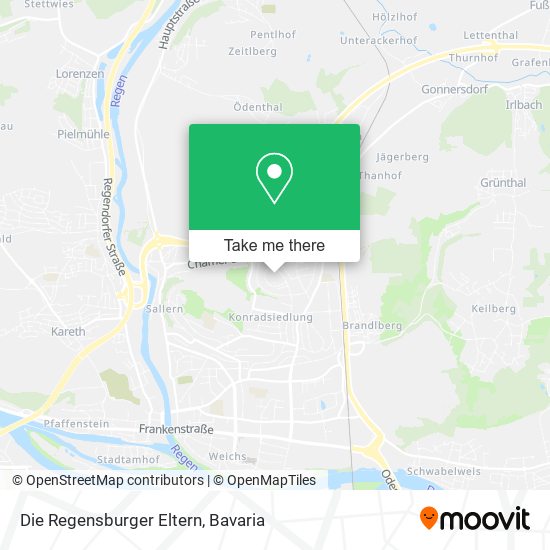 Карта Die Regensburger Eltern
