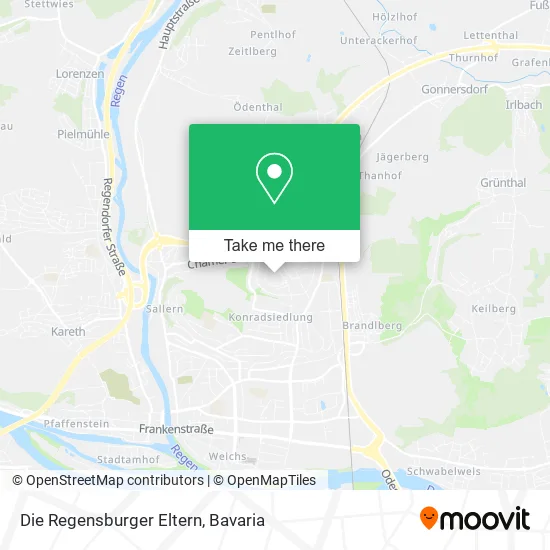 Карта Die Regensburger Eltern