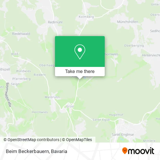 Карта Beim Beckerbauern