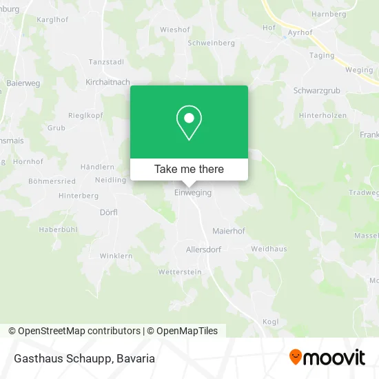 Карта Gasthaus Schaupp