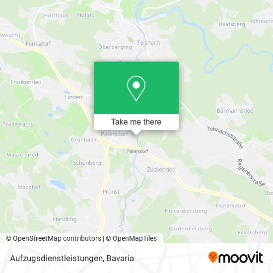 Aufzugsdienstleistungen map