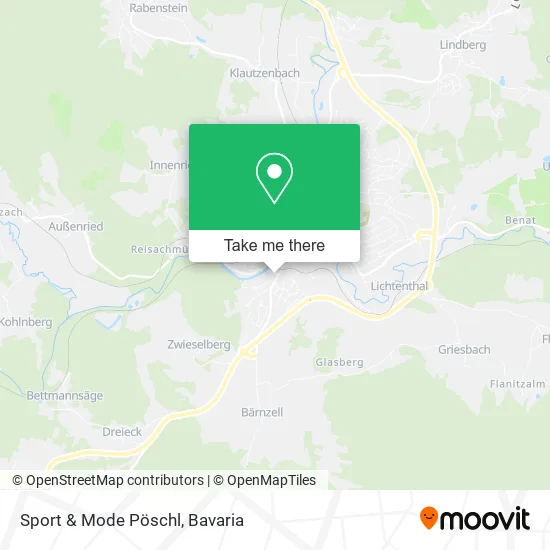Карта Sport & Mode Pöschl