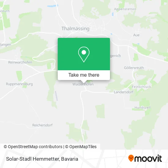 Карта Solar-Stadl Hemmetter